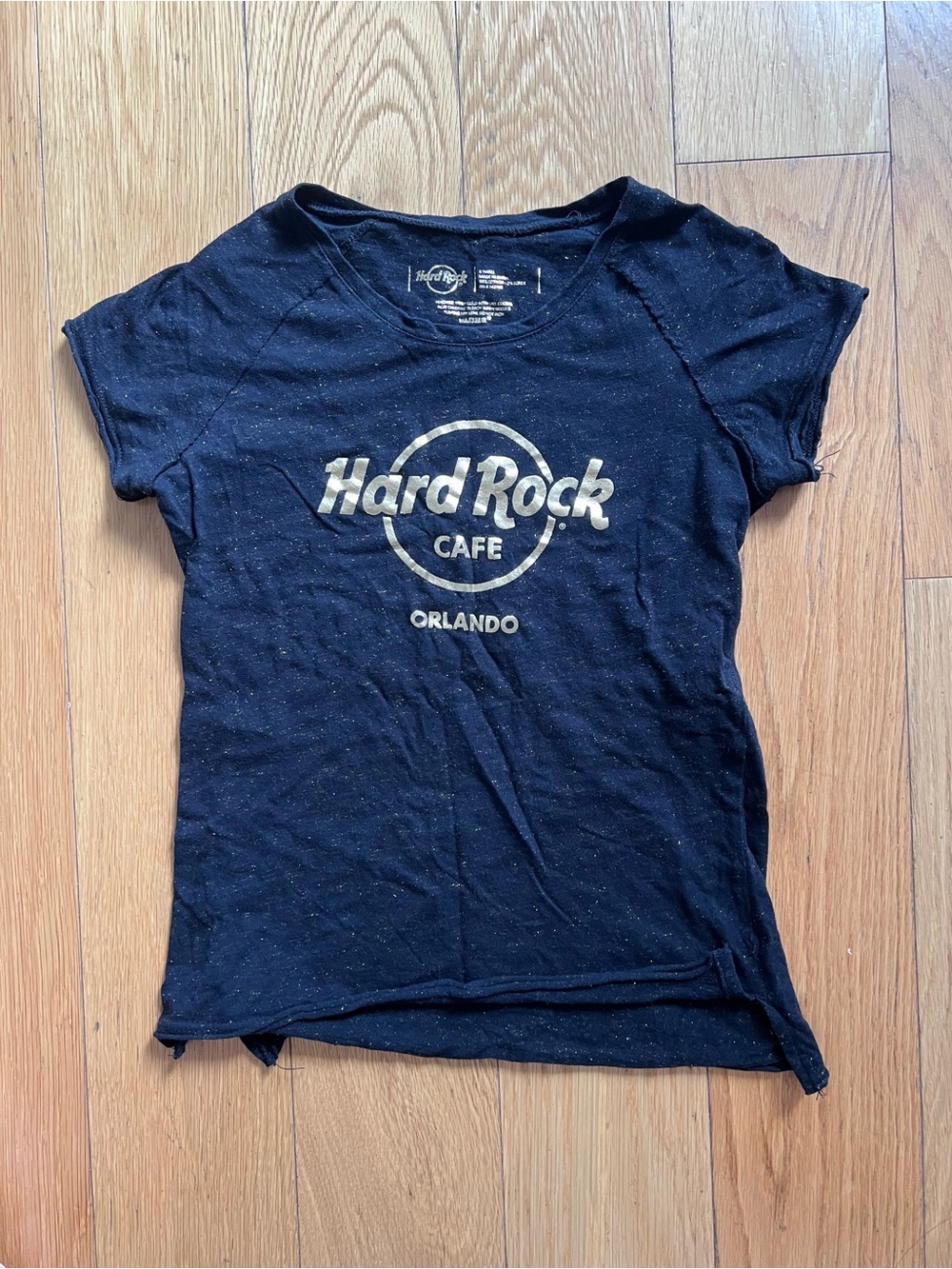 Hard Rock Cafe Orlando Women’s Black Tee